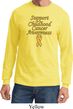 Support Childhood Cancer Awareness Long Sleeve