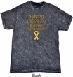Support Childhood Cancer Awareness Mineral Tie Dye Shirt