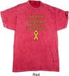 Support Childhood Cancer Awareness Mineral Tie Dye Shirt