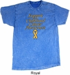 Support Childhood Cancer Awareness Mineral Tie Dye Shirt