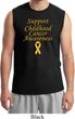 Support Childhood Cancer Awareness Muscle Shirt