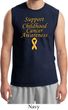 Support Childhood Cancer Awareness Muscle Shirt