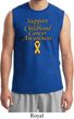 Support Childhood Cancer Awareness Muscle Shirt