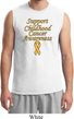 Support Childhood Cancer Awareness Muscle Shirt