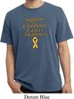 Support Childhood Cancer Awareness Pigment Dyed T-shirt