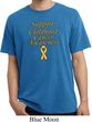 Support Childhood Cancer Awareness Pigment Dyed T-shirt