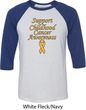 Support Childhood Cancer Awareness Raglan Shirt
