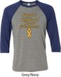 Support Childhood Cancer Awareness Raglan Shirt