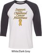 Support Childhood Cancer Awareness Raglan Shirt
