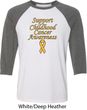 Support Childhood Cancer Awareness Raglan Shirt