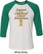 Support Childhood Cancer Awareness Raglan Shirt