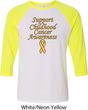 Support Childhood Cancer Awareness Raglan Shirt