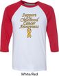 Support Childhood Cancer Awareness Raglan Shirt
