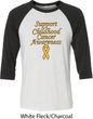 Support Childhood Cancer Awareness Raglan Shirt