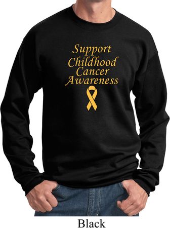 Support Childhood Cancer Awareness Sweatshirt