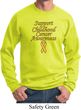 Support Childhood Cancer Awareness Sweatshirt