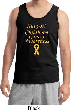 Support Childhood Cancer Awareness Tank Top