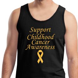 Support Childhood Cancer Awareness Tank Top