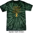 Support Childhood Cancer Awareness Tie Dye Shirt