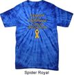 Support Childhood Cancer Awareness Tie Dye Shirt