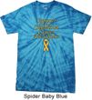 Support Childhood Cancer Awareness Tie Dye Shirt