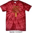 Support Childhood Cancer Awareness Tie Dye Shirt