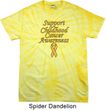 Support Childhood Cancer Awareness Tie Dye Shirt