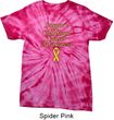 Support Childhood Cancer Awareness Tie Dye Shirt