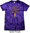 Support Childhood Cancer Awareness Tie Dye Shirt