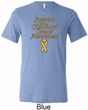 Support Childhood Cancer Awareness Tri Blend Tee