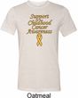 Support Childhood Cancer Awareness Tri Blend Tee