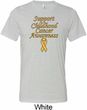 Support Childhood Cancer Awareness Tri Blend Tee