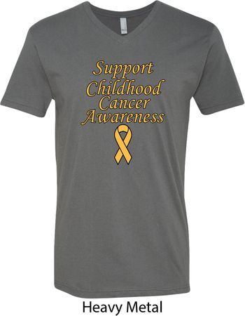 Support Childhood Cancer Awareness V-neck