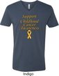Support Childhood Cancer Awareness V-neck