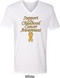 Support Childhood Cancer Awareness V-neck