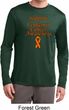 Support Leukemia Cancer Awareness Dry Wicking Long Sleeve