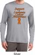 Support Leukemia Cancer Awareness Dry Wicking Long Sleeve