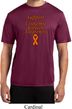 Support Leukemia Cancer Awareness Dry Wicking T-shirt