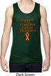 Support Leukemia Cancer Awareness Dry Wicking Tank Top