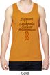 Support Leukemia Cancer Awareness Dry Wicking Tank Top