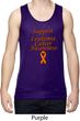 Support Leukemia Cancer Awareness Dry Wicking Tank Top