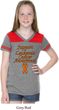 Support Leukemia Cancer Awareness Girls Football Shirt