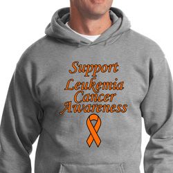 Support Leukemia Cancer Awareness Hoodie