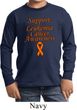 Support Leukemia Cancer Awareness Kids Long Sleeve