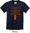 Support Leukemia Cancer Awareness Kids T-shirt
