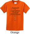 Support Leukemia Cancer Awareness Kids T-shirt