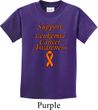 Support Leukemia Cancer Awareness Kids T-shirt