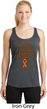 Support Leukemia Cancer Awareness Ladies Dry Wicking Racerback