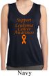 Support Leukemia Cancer Awareness Ladies Dry Wicking Tank Top