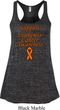 Support Leukemia Cancer Awareness Ladies Flowy Racerback